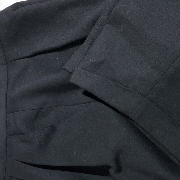 Vintage 80s wool crepe slacks - Picture 2 of 5